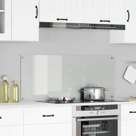 Crédence de cuisine Transparent 120 x 50 cm verre trempé 524000524000