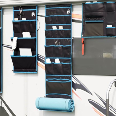 Sac de rangement avec stockage Noir et Bleu 125 x 48 cm oxford 524016524016