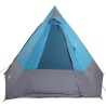 Tente de camping avec toit Bleu 482 x 360 x 227 cm taffetas 524026524026