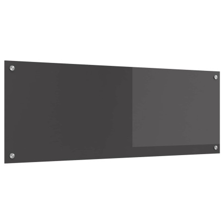 Crédence de cuisine Gris foncé 110 x 40 cm verre trempé 524027524027