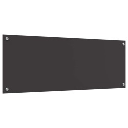 Crédence de cuisine Gris foncé 110 x 40 cm verre trempé 524027524027