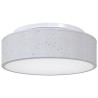 Lampe de plafond Gris 38 x 38 x 13,5 cm tissu 524031524031