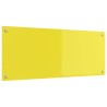 Crédence de cuisine Jaune 100 x 40 cm verre trempé 524033524033