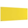 Crédence de cuisine Jaune 100 x 40 cm verre trempé 524033524033