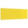 Crédence de cuisine Jaune 120 x 40 cm verre trempé 524036524036