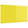 Crédence de cuisine Jaune 110 x 60 cm verre trempé 524037524037