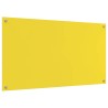 Crédence de cuisine Jaune 110 x 60 cm verre trempé 524037524037
