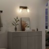 Spot de plafond Noir 33 x 13 x 26 cm Verre et métal 524038524038