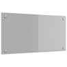 Crédence de cuisine Gris clair 80 x 40 cm verre trempé 524040524040