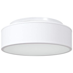 Lampe de plafond Blanc 38 x 38 x 13,5 cm tissu 524042524042