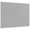 Crédence de cuisine Gris clair 70 x 50 cm verre trempé 524047524047
