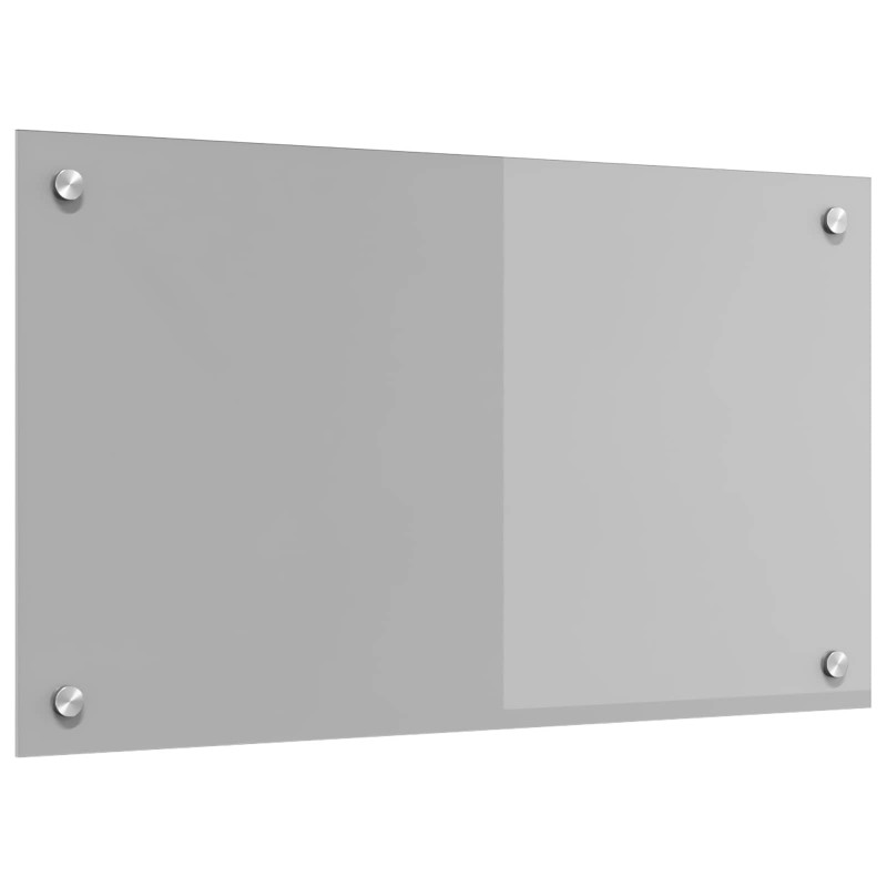Crédence de cuisine Gris clair 70 x 40 cm verre trempé 524048524048