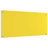 Crédence de cuisine Jaune 110 x 50 cm verre trempé 524050524050