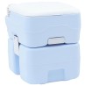 Toilette de Camping Bleu Clair et Blanc 41,5 x 36,5 x 42 cm 524053524053