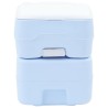 Toilette de Camping Bleu Clair et Blanc 41,5 x 36,5 x 42 cm 524053524053