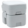 Toilette de Camping Gris et blanc 41,5 x 36,5 x 42 cm 524054524054