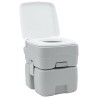 Toilette de Camping Gris et blanc 41,5 x 36,5 x 42 cm 524054524054