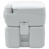 Toilette de Camping Gris et blanc 41,5 x 36,5 x 42 cm 524054524054