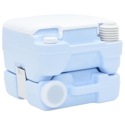 Toilette de Camping Bleu Clair et Blanc 41,5 x 36,5 x 30 cm 524055524055