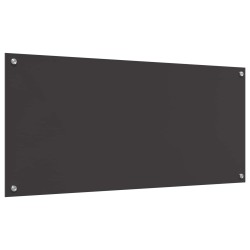 Crédence de cuisine Gris foncé 110 x 50 cm verre trempé 524057524057