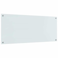 Crédence de cuisine Blanc 120 x 50 cm verre trempé 524058524058