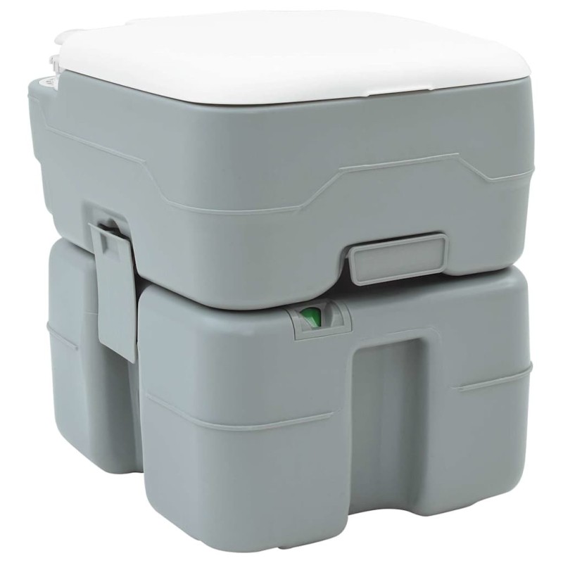 Toilette de Camping Gris 41,5 x 36,5 x 42 cm 524061524061