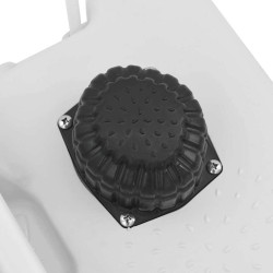 Support lave-mains de camping Gris 50,5 x 33 x 103 cm 524062524062