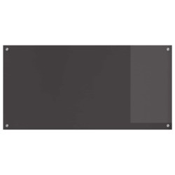 Crédence de cuisine Gris foncé 120 x 60 cm verre trempé 524063524063