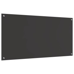 Crédence de cuisine Gris foncé 120 x 60 cm verre trempé 524063524063