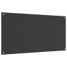 Crédence de cuisine Gris foncé 120 x 60 cm verre trempé 524063524063