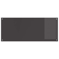 Crédence de cuisine Gris foncé 120 x 50 cm verre trempé 524065524065