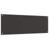 Crédence de cuisine Gris foncé 120 x 40 cm verre trempé 524066524066