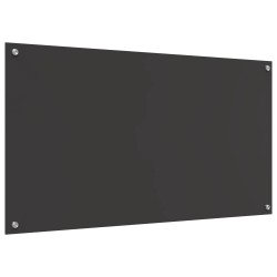 Crédence de cuisine Gris foncé 110 x 60 cm verre trempé 524067524067