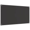 Crédence de cuisine Gris foncé 110 x 60 cm verre trempé 524067524067