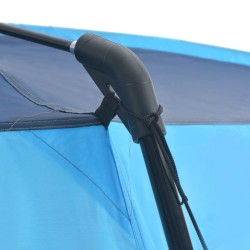  Tente de piscine Tissu 590x520x250 cm Bleu 