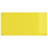 Crédence de cuisine Jaune 100 x 50 cm verre trempé 524070524070