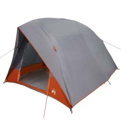 Tente de camping Gris et orange 320 x 275 x 190 cm taffetas 524078524078