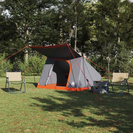 Tente de camping Gris et orange 282 x 225 x 154 cm taffetas 524080524080