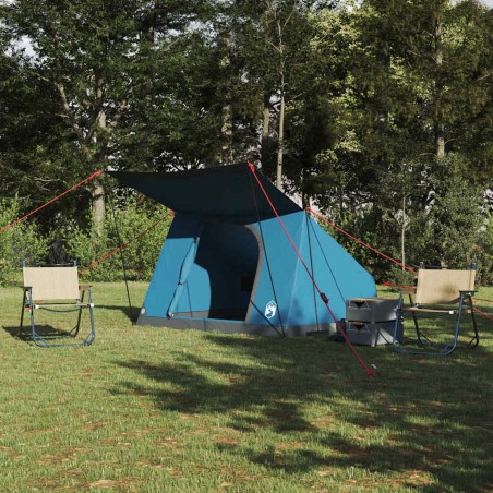 Tente de camping avec toit Bleu 282 x 225 x 154 cm taffetas 524082524082