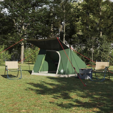 Tente de camping avec toit Vert 282 x 225 x 154 cm taffetas 524083524083