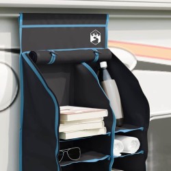 Organisateur de tente suspendu 10 poches Noir 40,5 x 25 x 80 cm 524088524088