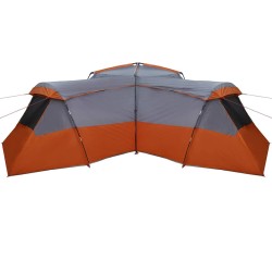 Tente familiale Gris et orange 833 x 585 x 216 cm taffetas 524098524098