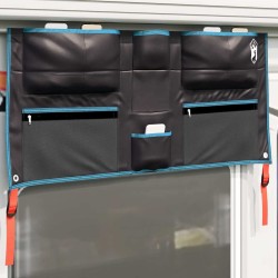 Sac de rangement avec stockage Noir et Bleu 98 x 47 cm oxford 524099524099