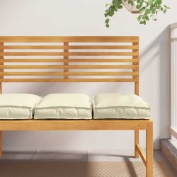 Coussin 2 pcs Crème 40 x 40 x 8 cm Tissu Oxford 524101524101