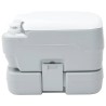 Toilette de Camping Gris et blanc 41,5 x 36,5 x 30 cm 524102524102