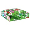 Coussin Floral 2 pcs Multicolore 40 x 40 x 8 cm Tissu Oxford 524107524107