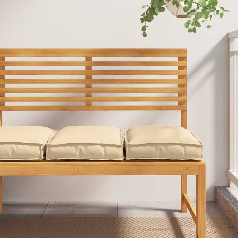 Coussin 2 pcs Beige 40 x 40 x 8 cm Tissu Oxford 524108524108