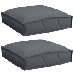 Coussin 2 pcs Anthracite 40 x 40 x 8 cm Tissu Oxford 524109524109