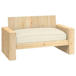 Coussin Crème 120 x 80 x 12 cm Tissu Oxford 524110524110
