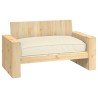 Coussin Crème 120 x 80 x 12 cm Tissu Oxford 524110524110
